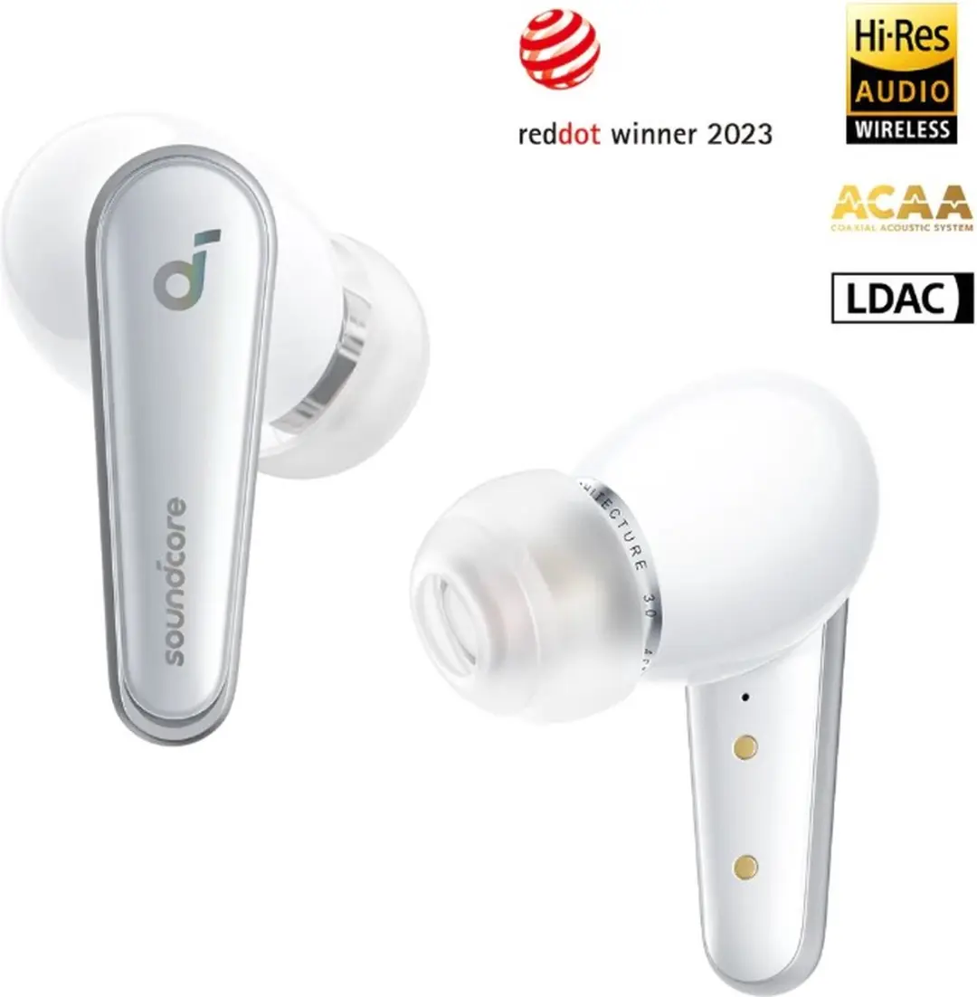 Soundcore Liberty 4 A3953G21 True Wireless Oordopjes - Wit