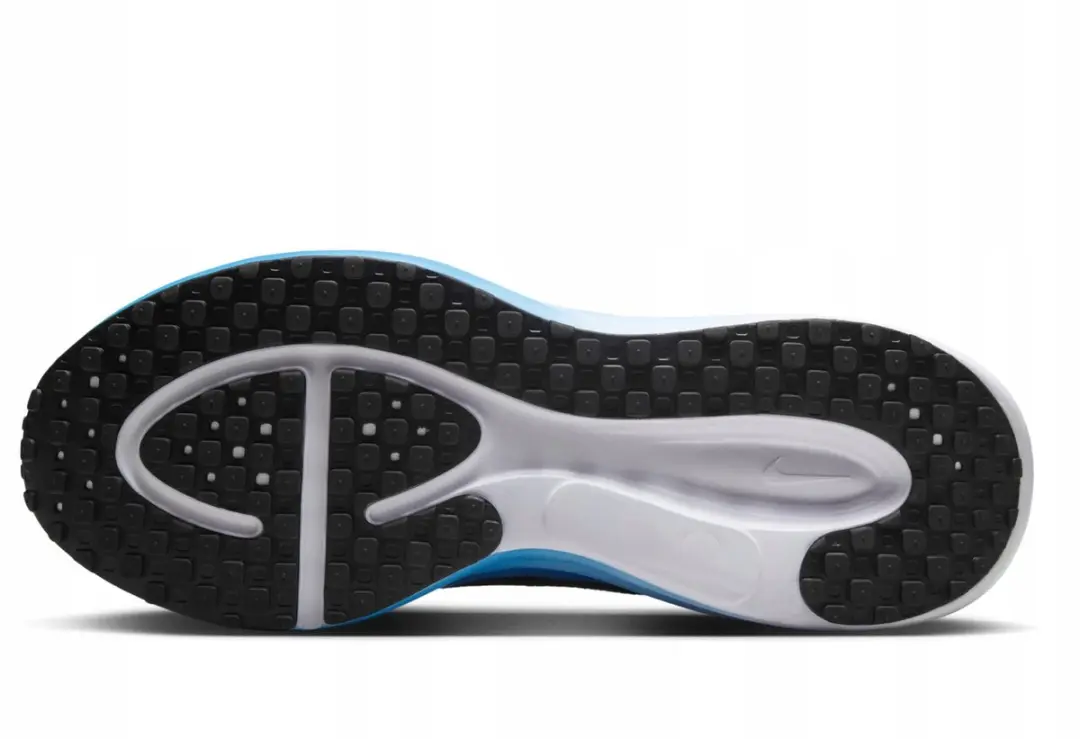 Nike Revolution 8 HJ9198-103 Hardloopschoenen - Maat 45 - Wit/Blauw