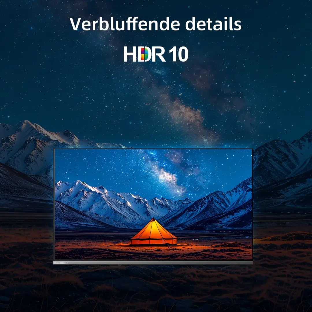 CHiQ U50QST Smart TV 50 Inch - 4K QLED Google TV - Zwart