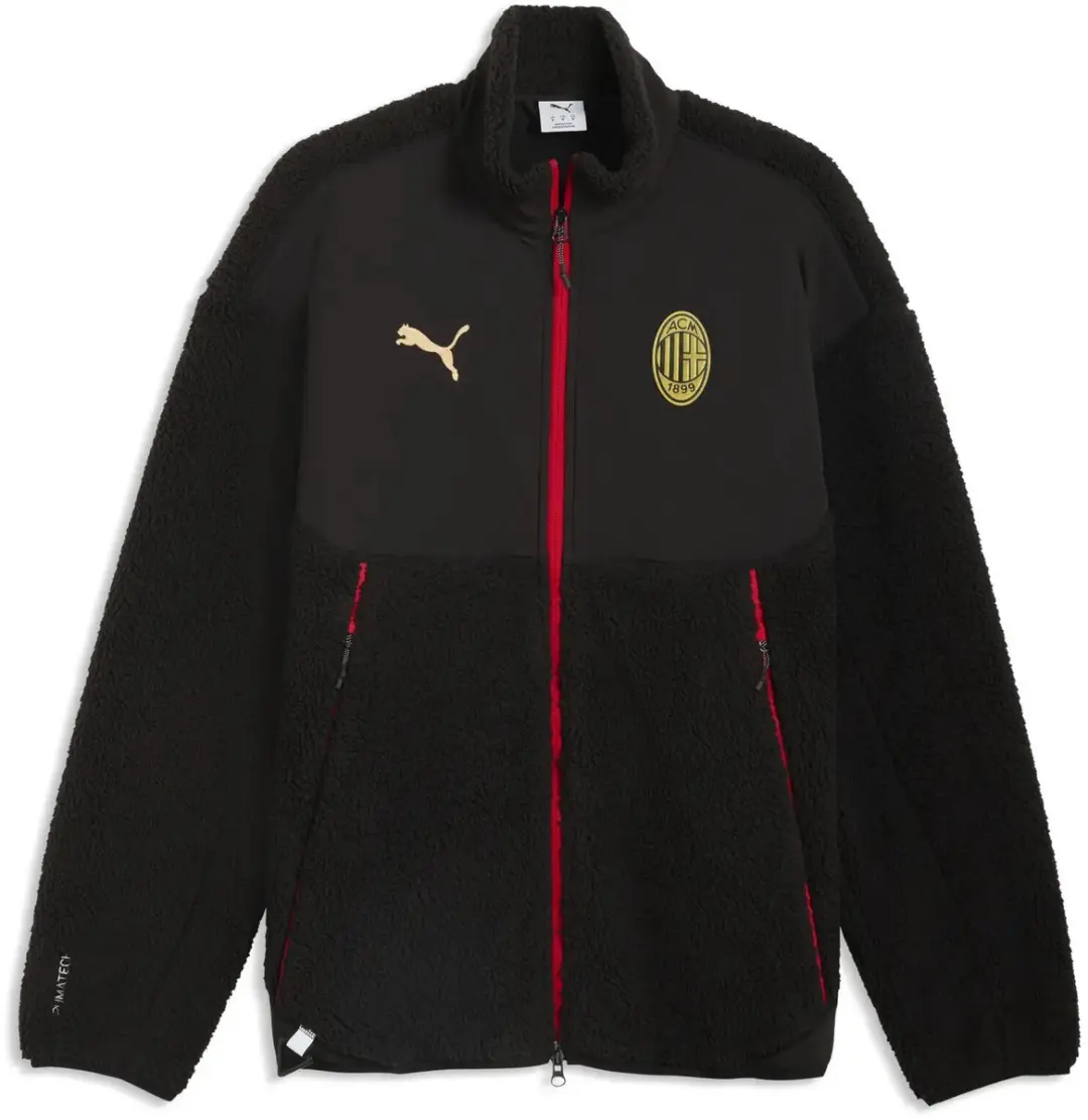 PUMA AC Milan Tech 2025/26 Presentatiejas - Zwart S