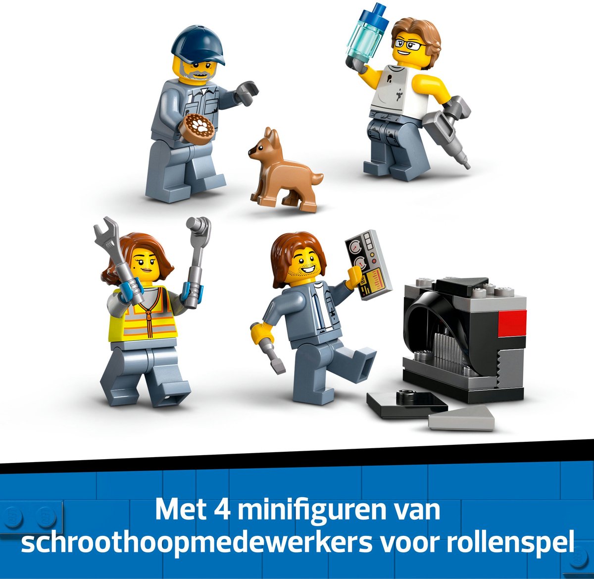 LEGO City Schroothoop met auto's set vanaf 7 jaar - 60472