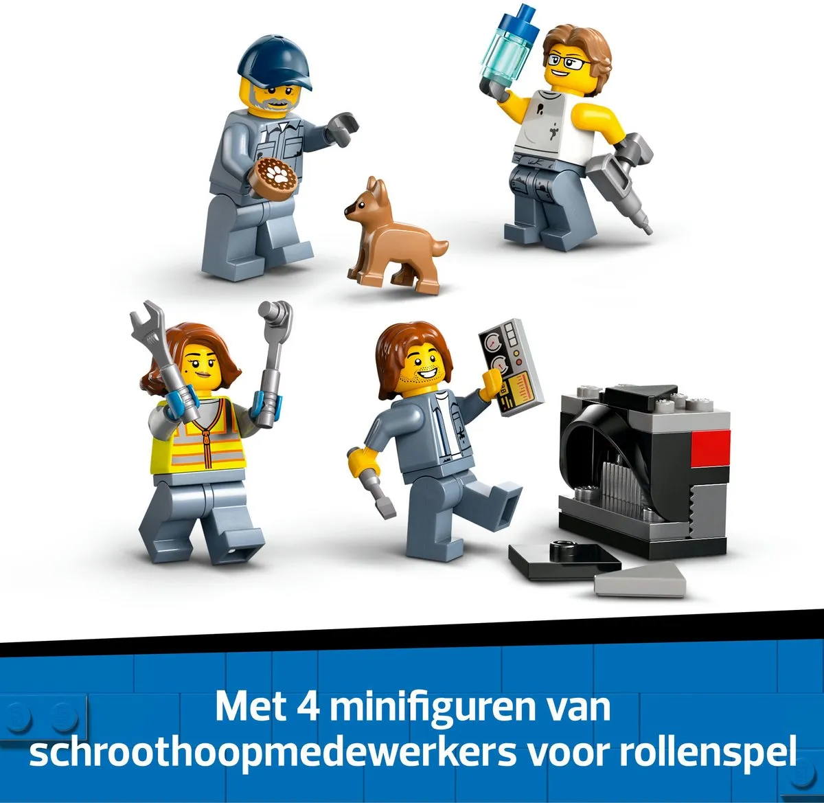 LEGO City Schroothoop met auto's 60472 - 871 Stukken - afbeelding 3 van 6
