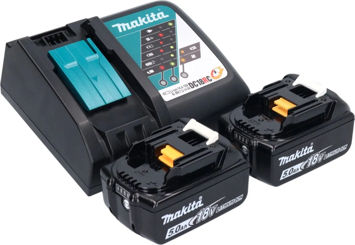 Makita DJR 187 RT Accu Reciprozaag - 18V 5.0Ah - 2x Accu + Lader