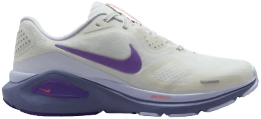 Nike Structure 26 Dames Hardloopschoenen 38.5 - Wit - afbeelding 6 van 6
