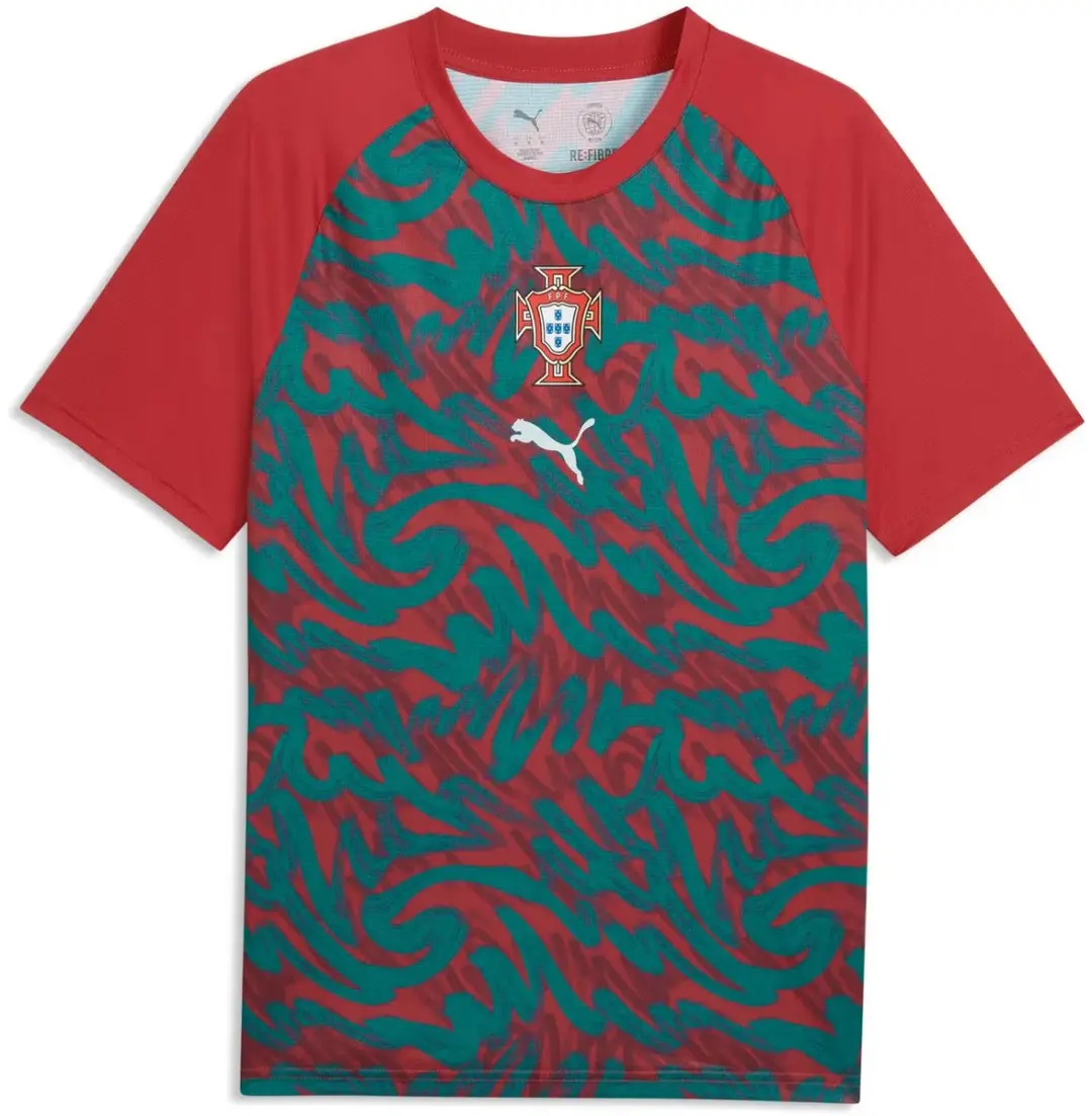 PUMA Portugal Coupe du Monde 2026 Opwarmshirt