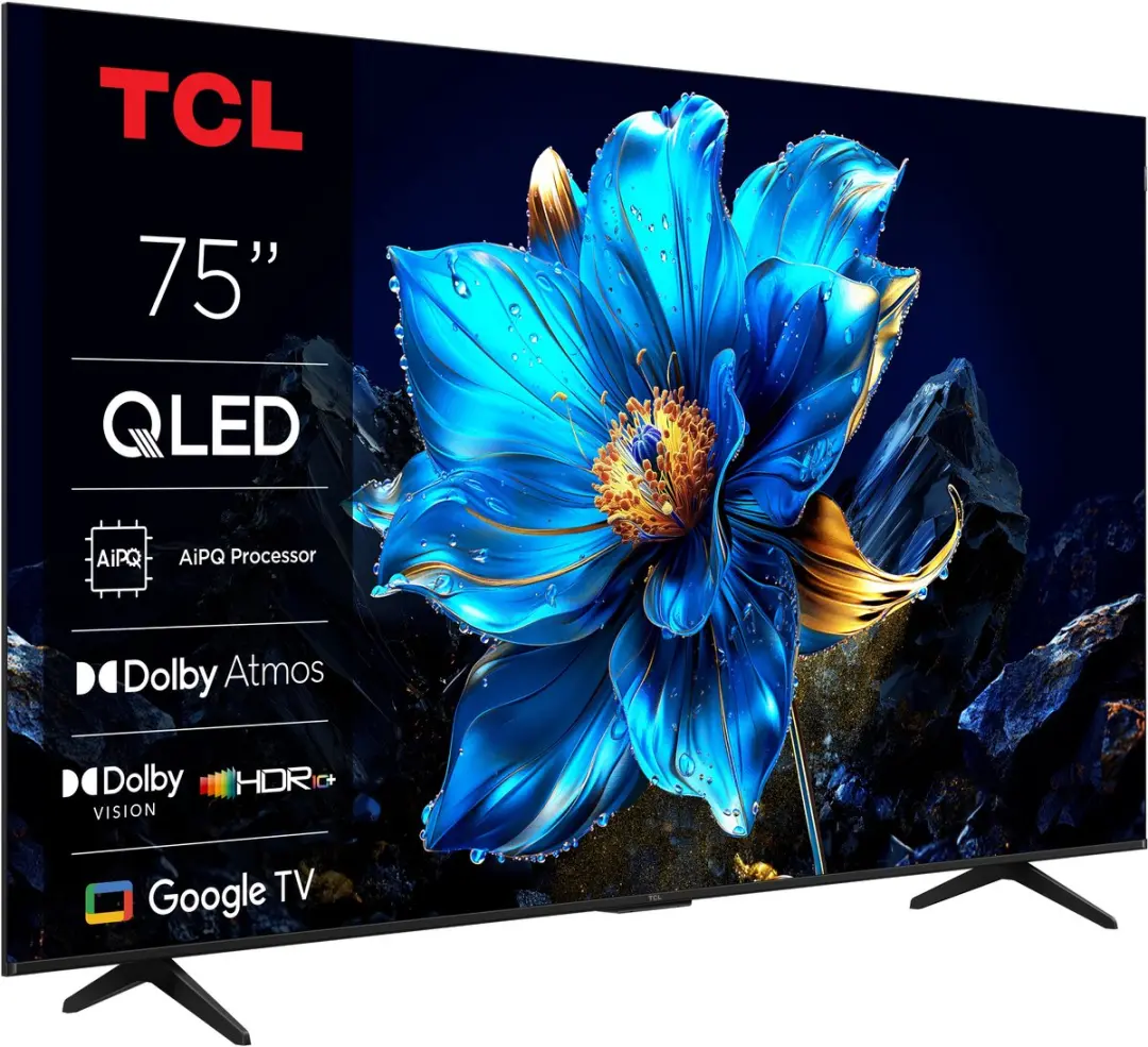 TCL 75P71K 75 inch QLED Smart TV - 4K - Zwart
