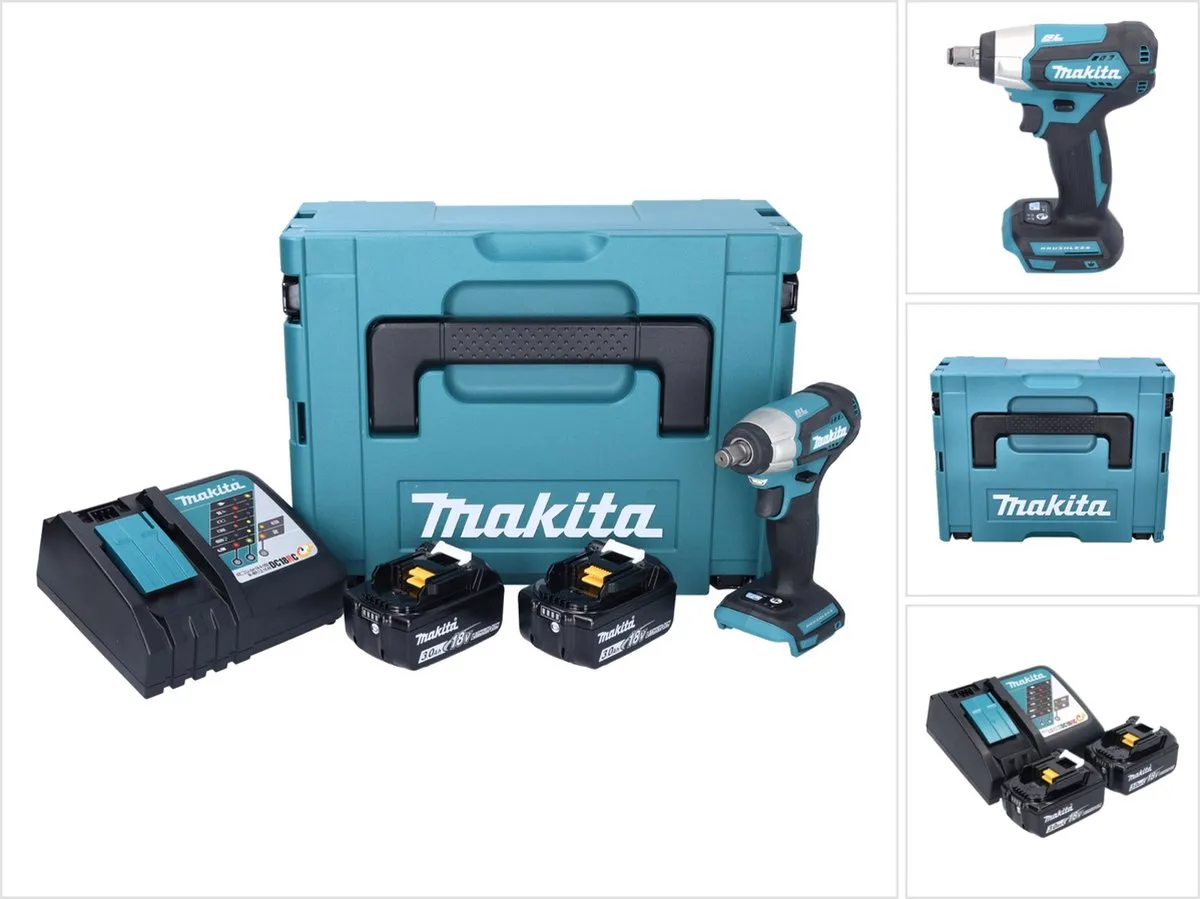 Makita DTW 181 RFJ Slagmoersleutel 18V 210Nm