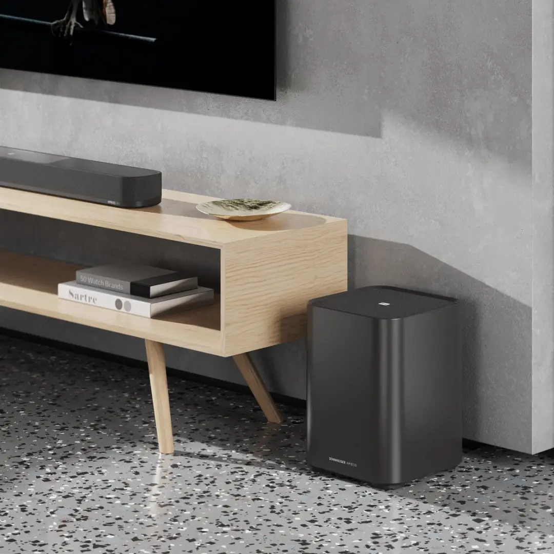 Sennheiser Ambeo Subwoofer 350W - 8 Inch - Zwart