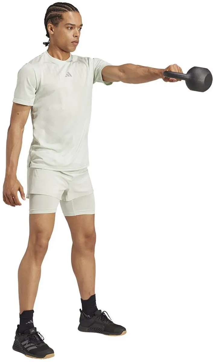 Adidas Performance HIIT AirChill Workout T-shirt IX9105 - XL - Groen