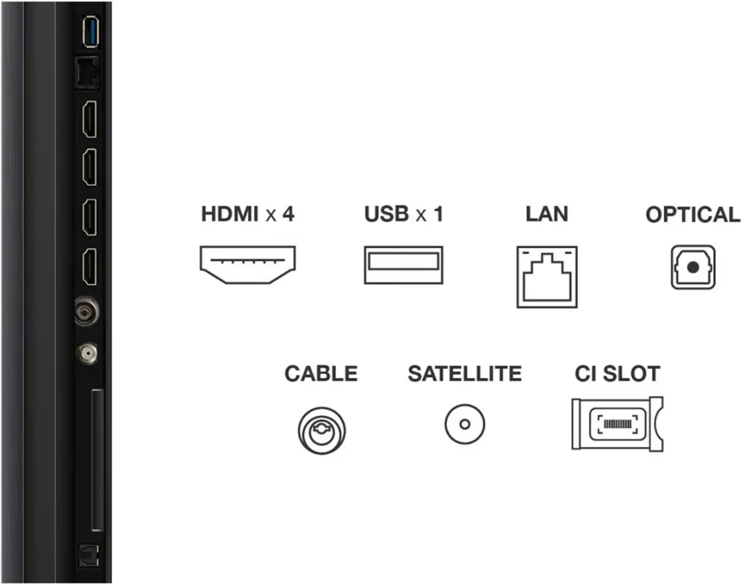TCL 65C71K 65 inch QD-MiniLED Smart TV - Zwart
