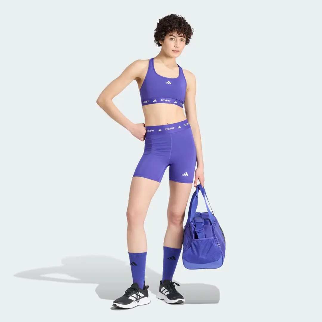 Adidas Performance Techfit Korte Legging KR3432 - Paars - afbeelding 6 van 6