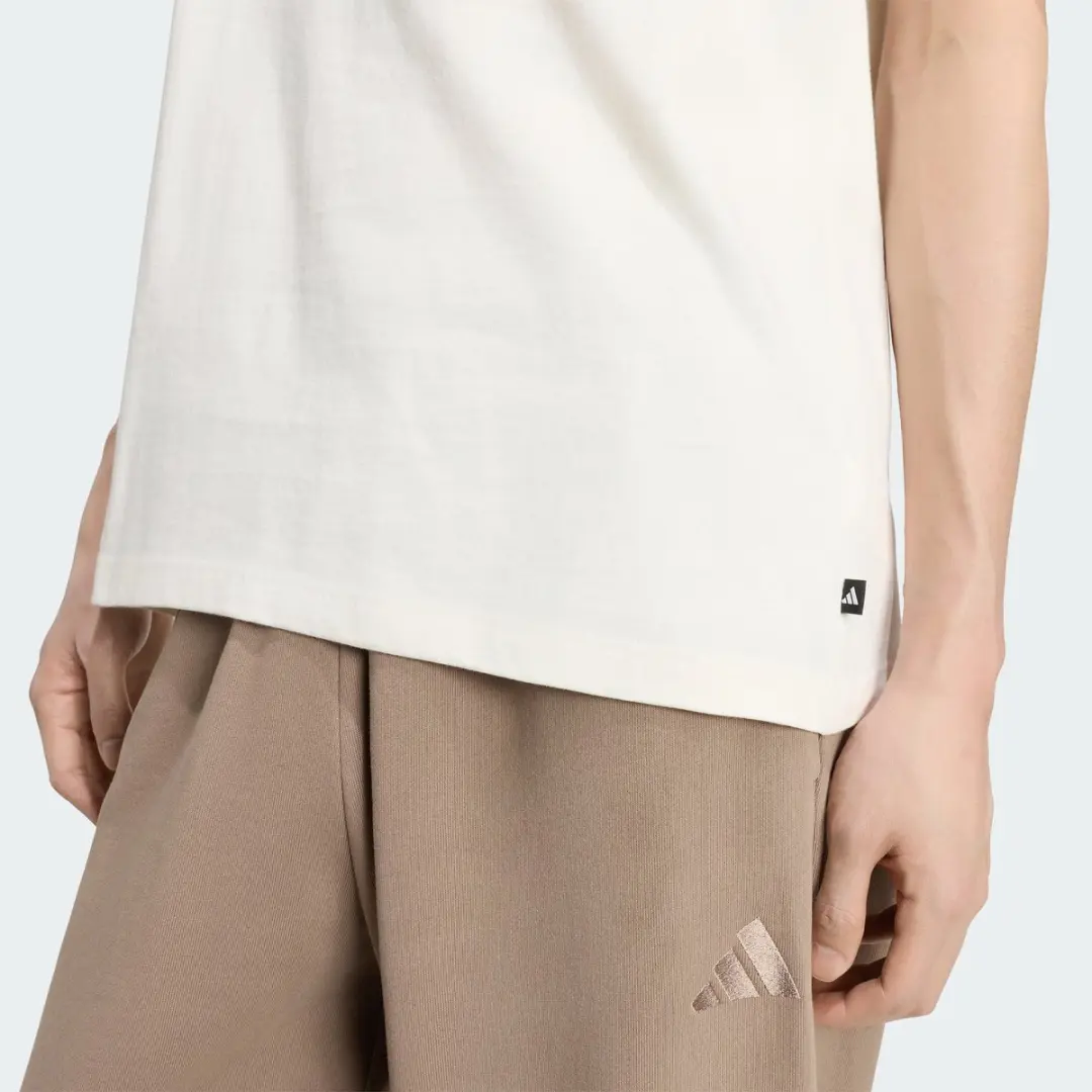 Adidas Sportswear Burger Flavor Graphic T-shirt S - Wit