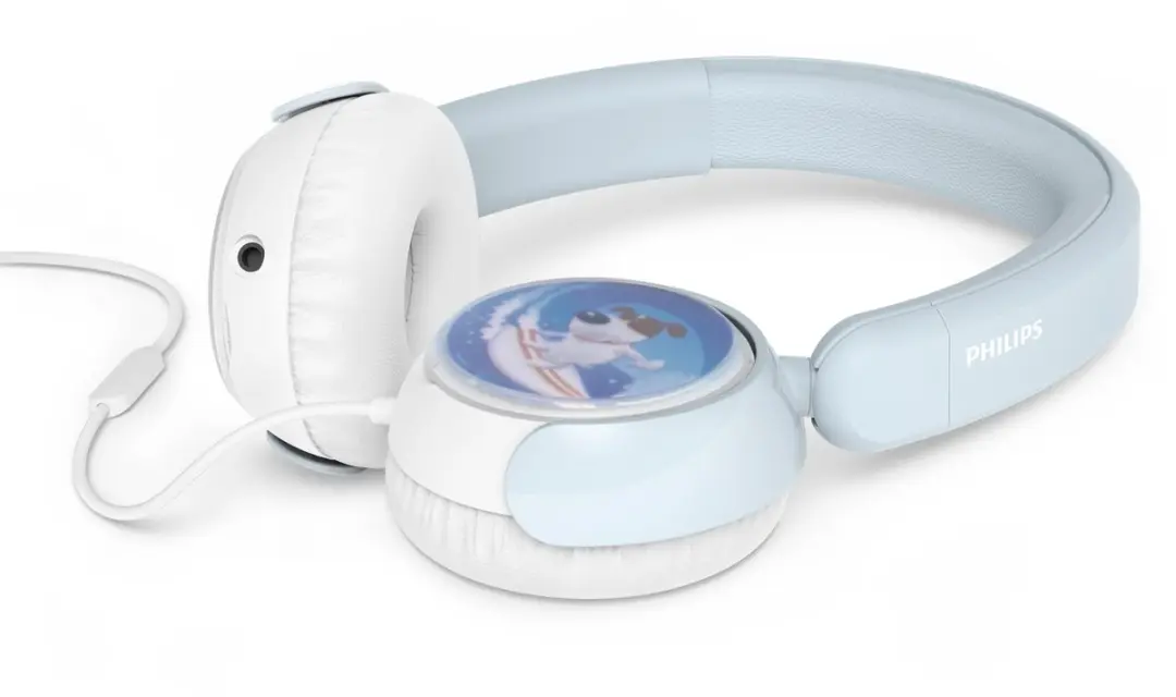 Philips TAK2000 Kinderkoptelefoon - Licht Roze/Wit