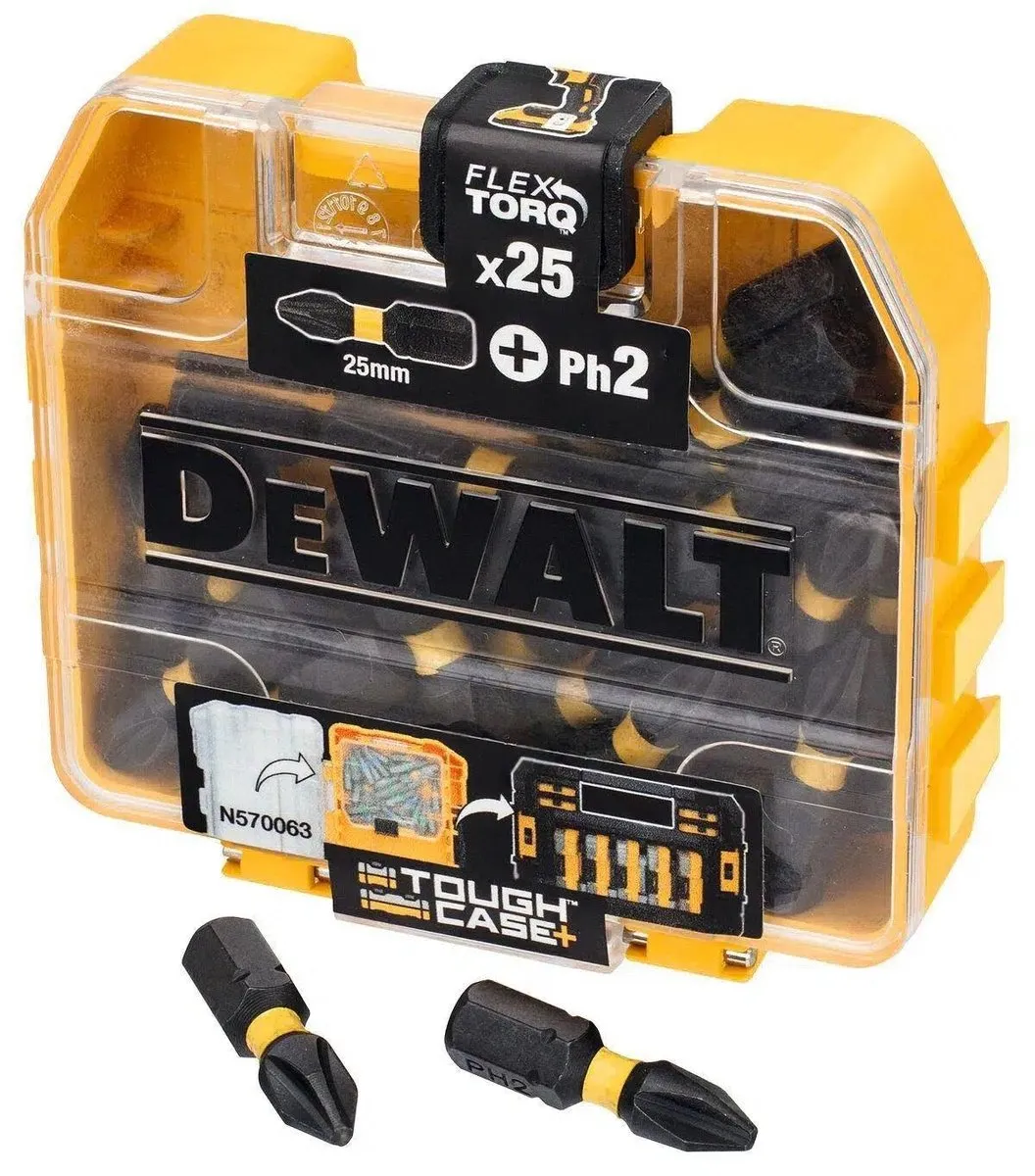 DeWalt DT70555T FLEXTORQ PH2 Schroefbits 25mm