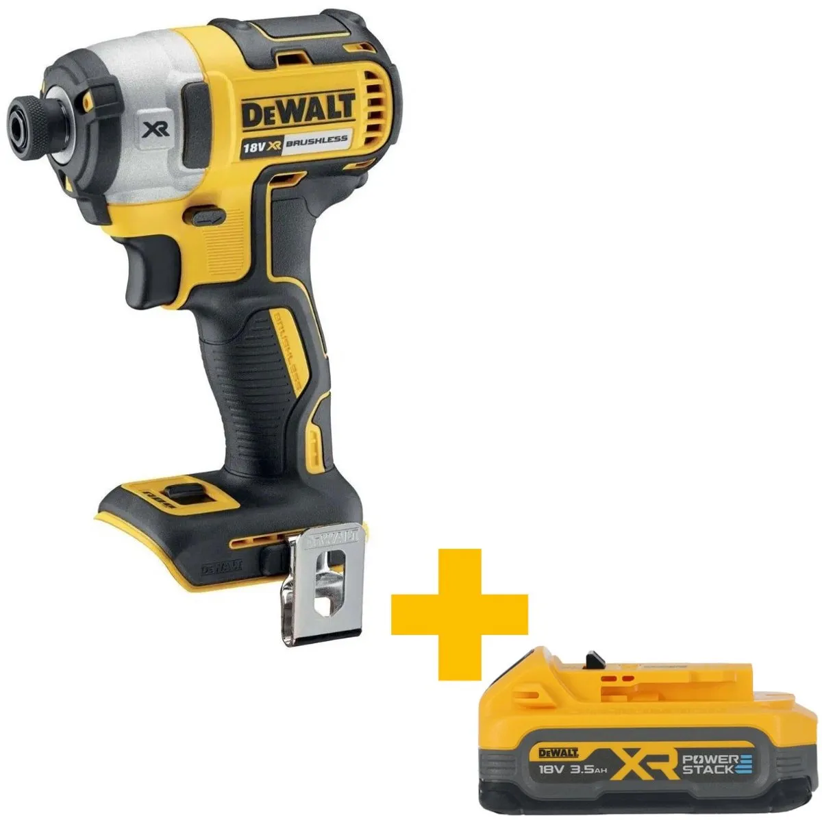 DeWALT DCF887N-XJ - Accu Slagschroevendraaier - 18V - geleverd zonder accu