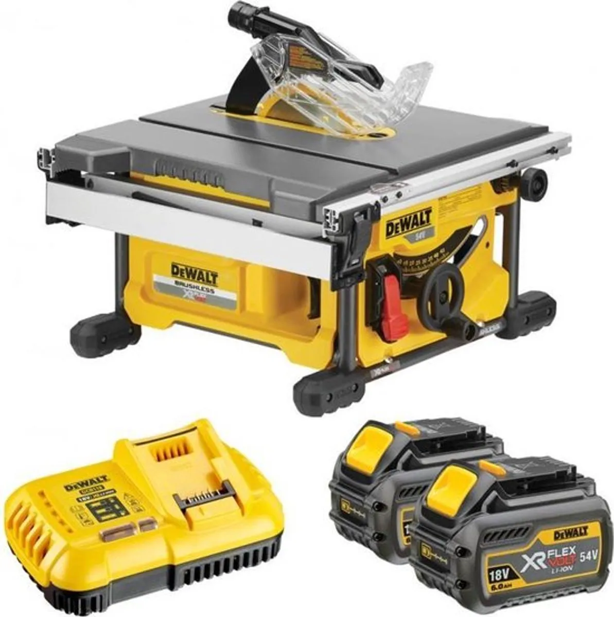 DeWalt DCS7485T2-QW XR FlexVolt Tafelzaag - 210mm
