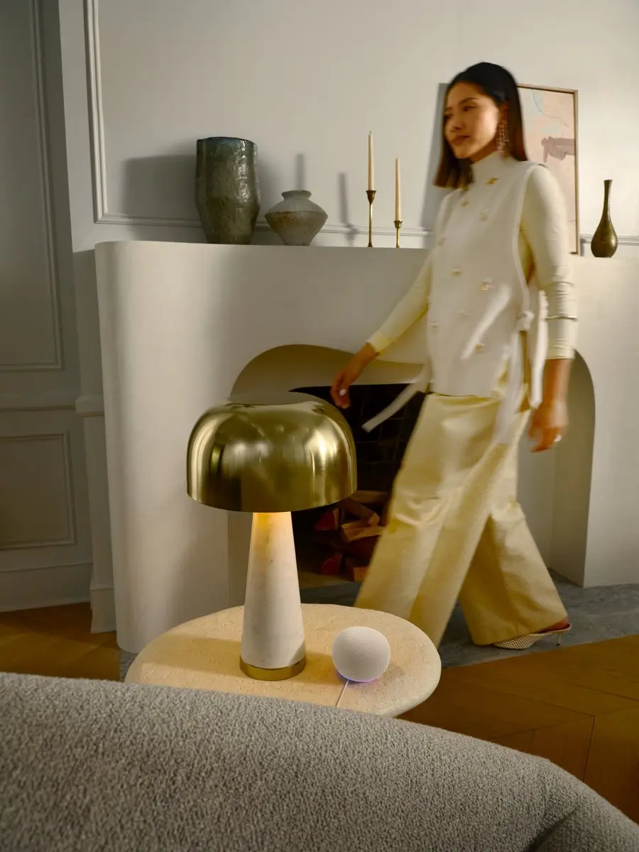 Google Home Speaker - Porcelain Wit - afbeelding 6 van 6