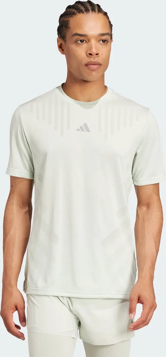 adidas Performance HIIT Airchill T-shirt IX9105 - Groen - 2XL