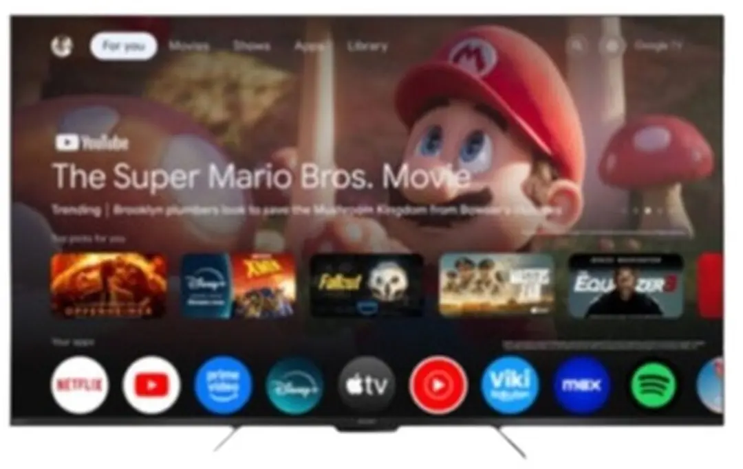 Sharp 55HR7265E Smart TV 55" QLED 4K - Zwart - afbeelding 6 van 6