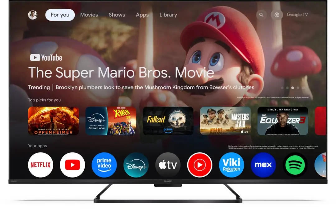 Sharp 55HR7265E Smart TV 55" QLED 4K