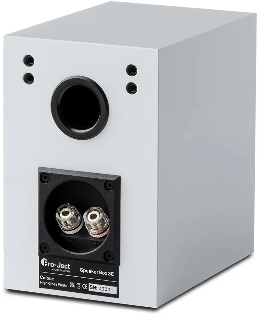 Pro-Ject Speaker Box 3E Carbon Boekenplankluidsprekers - Wit