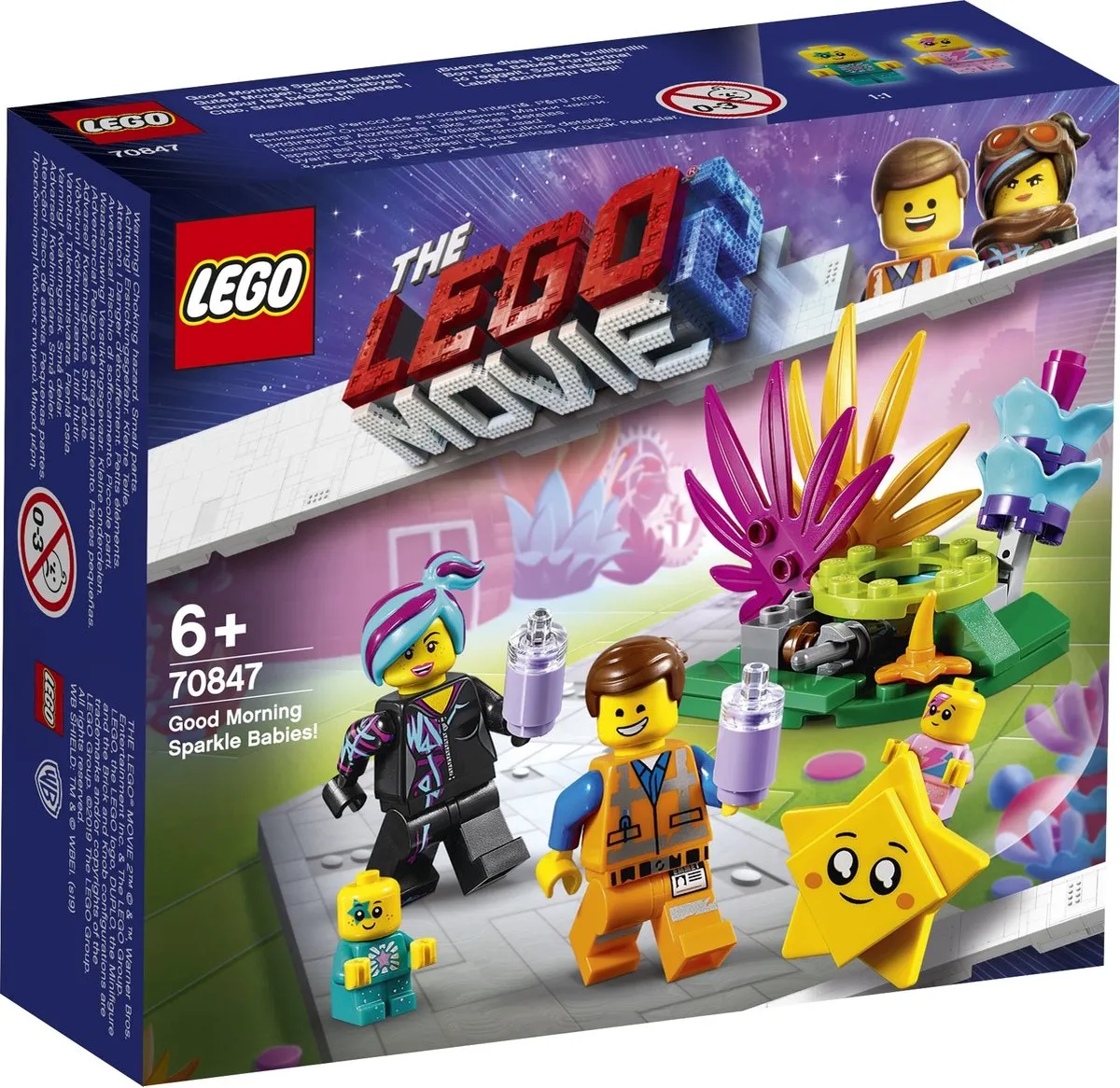 LEGO Movie 2 Goedemorgen Glitterbaby's 70847