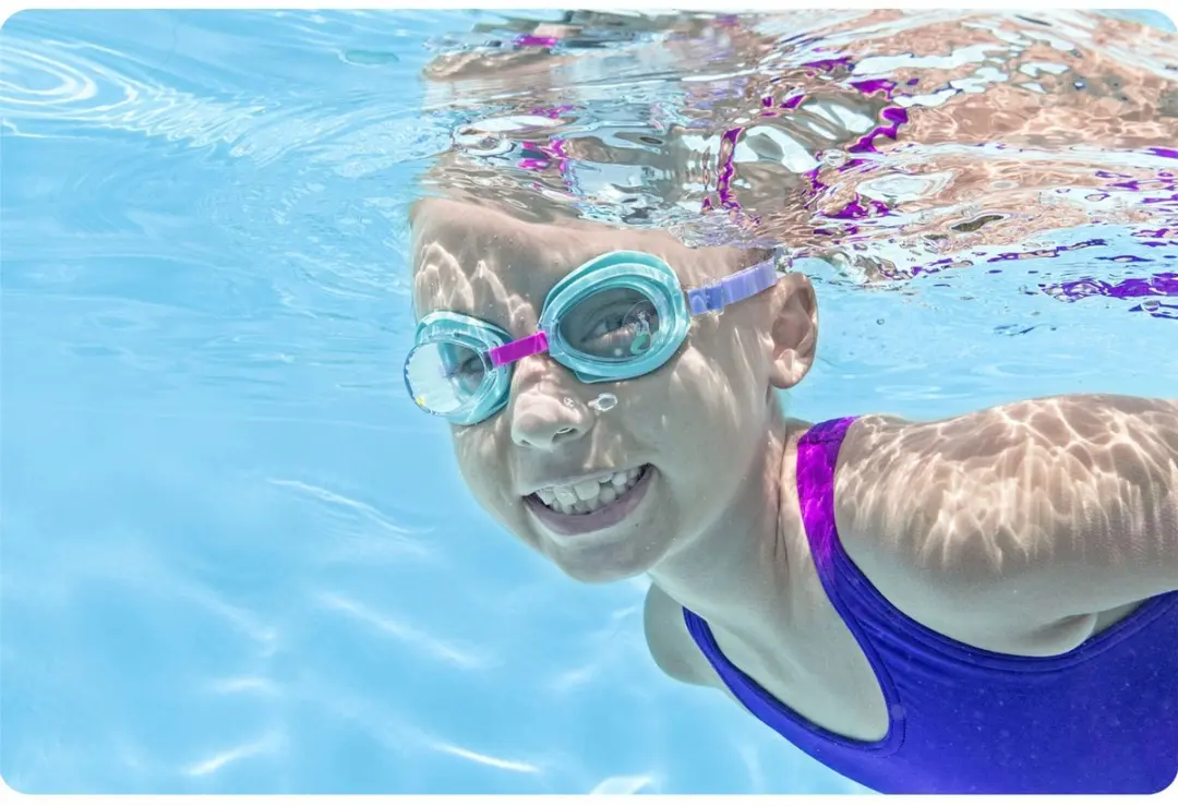Bestway Arielka Zwembril - UV-bestendig - Blauw