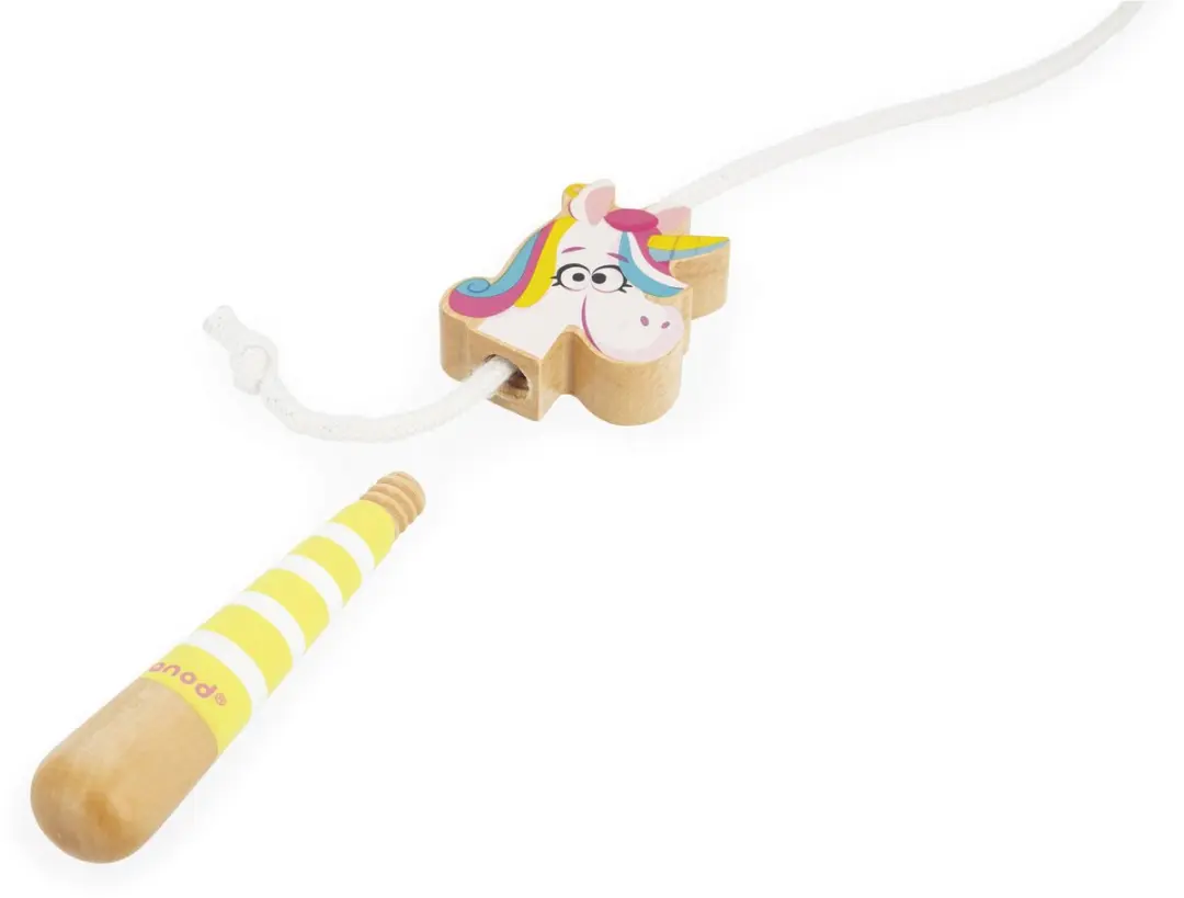 Janod Applepop Springtouw - Eenhoorn - afbeelding 6 van 6