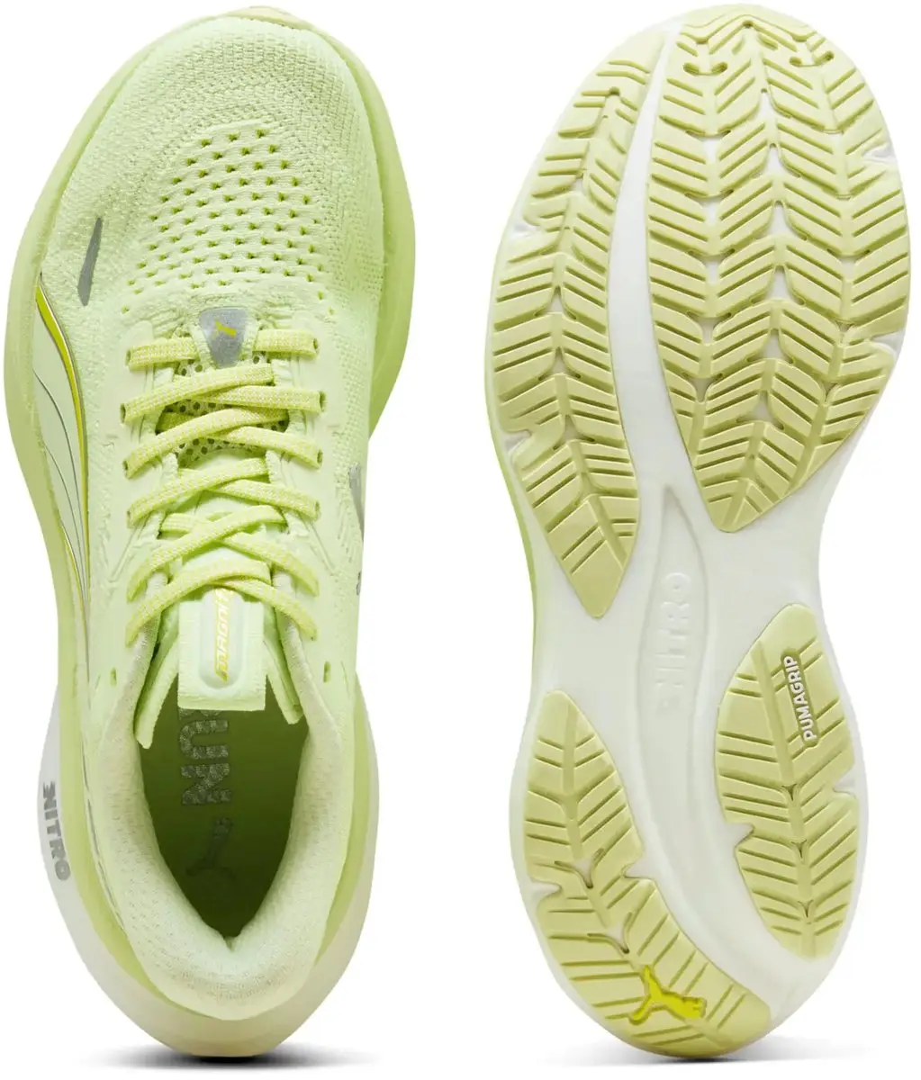 PUMA Magnify Nitro 3 Hardloopschoenen - 39 - Apple Spritz/Lux Lime