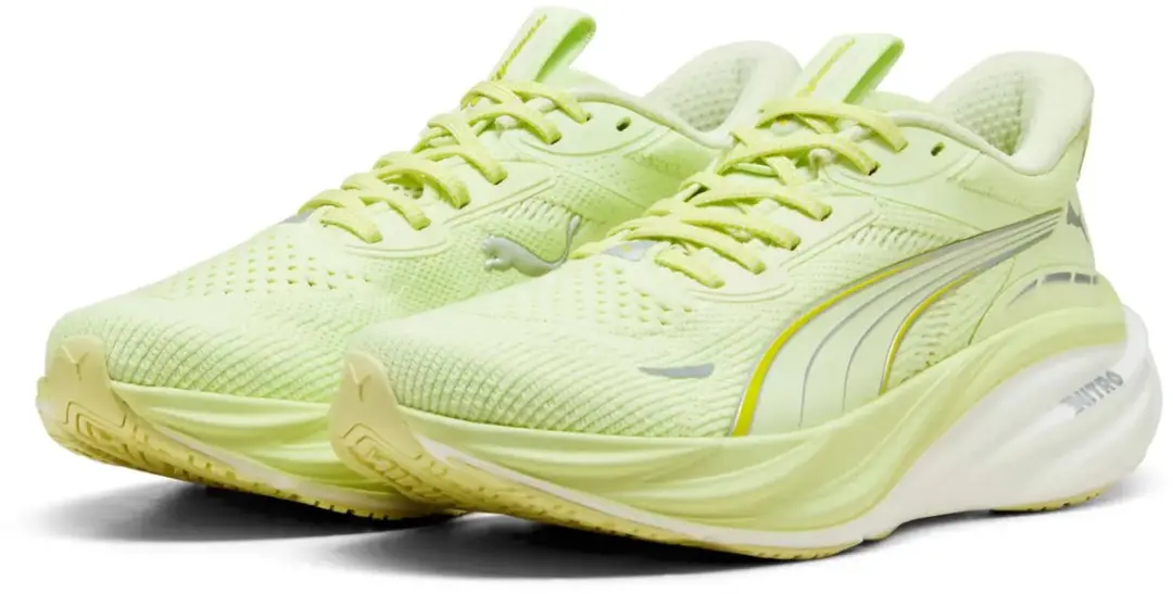 PUMA Magnify Nitro 3 Hardloopschoenen - 39 - Apple Spritz/Lux Lime