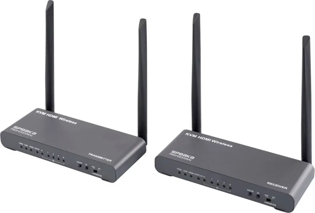 SpeaKa Professional SP-HDE-620 Draadloze HDMI-set 100m