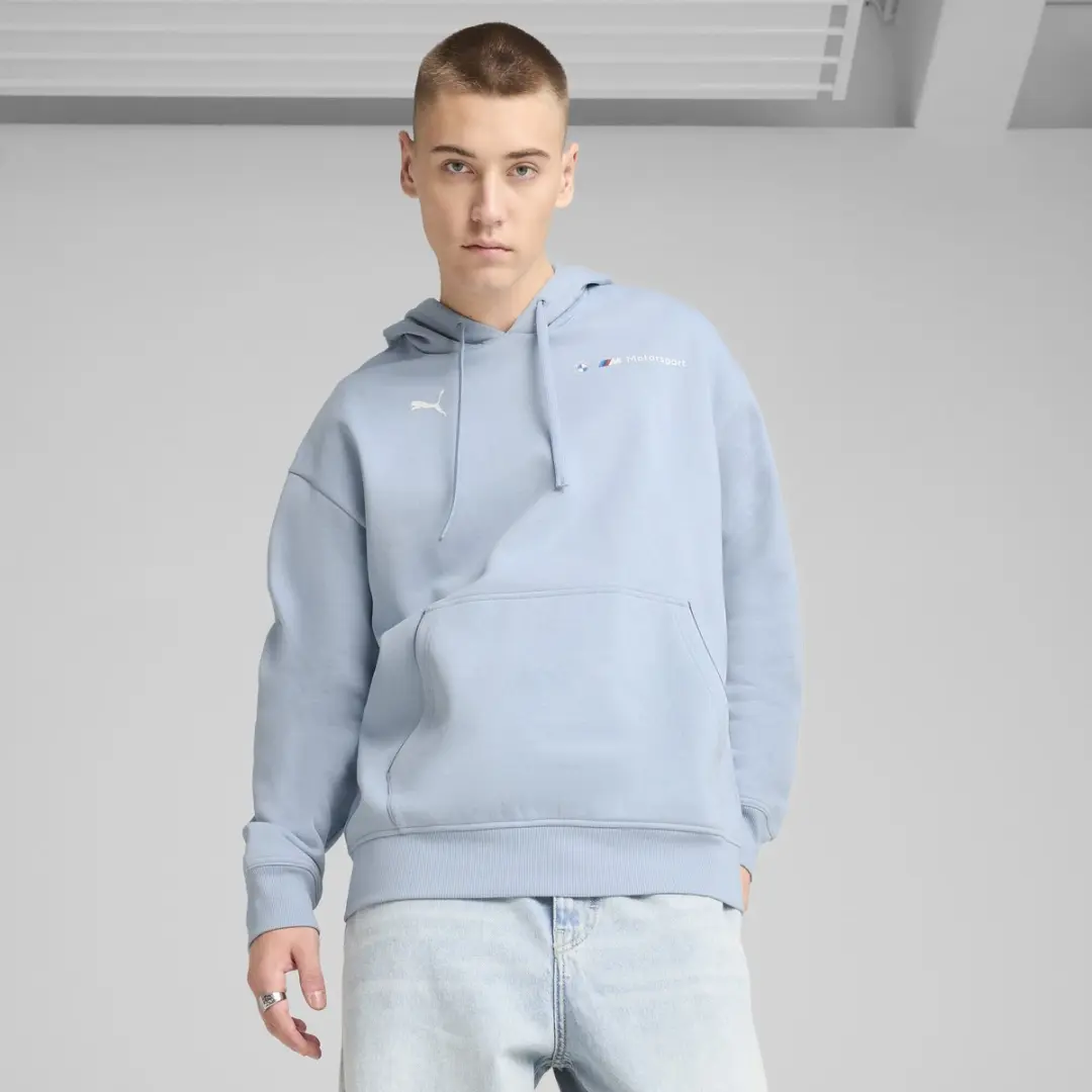 PUMA BMW MMS Essentials+ Hoodie - S - Blauw