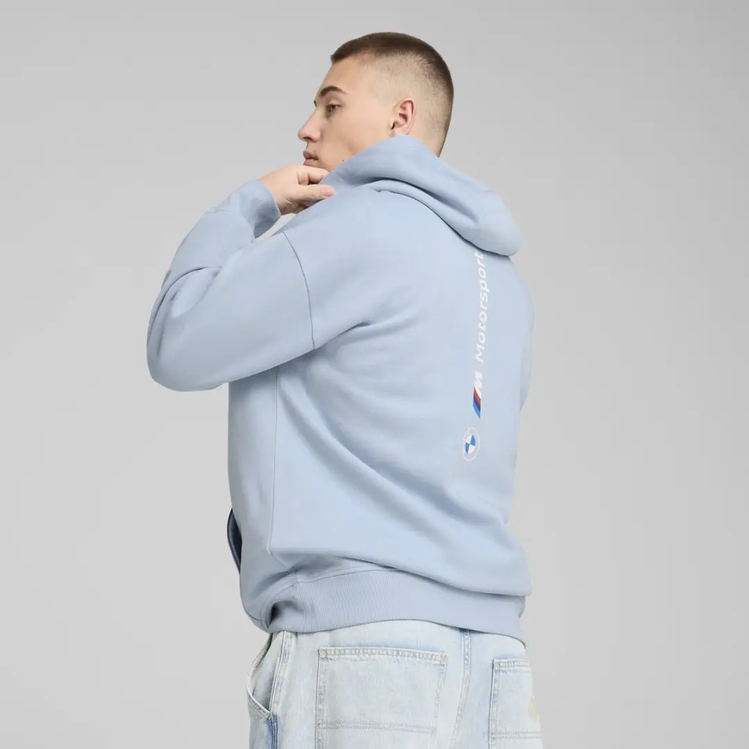 PUMA BMW MMS Essentials+ Hoodie - S - Blauw