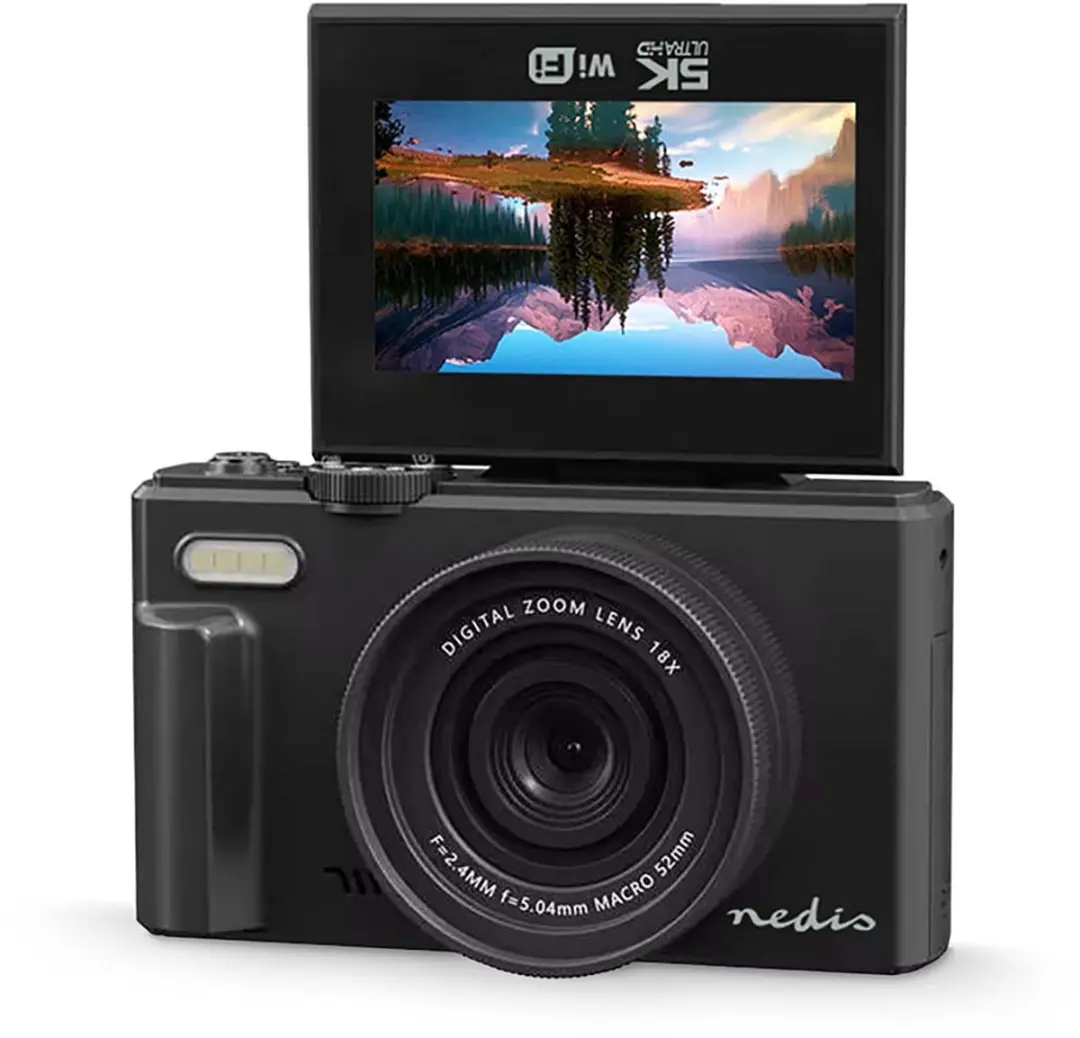 Nedis PCAM2570BK Digitale Fotocamera