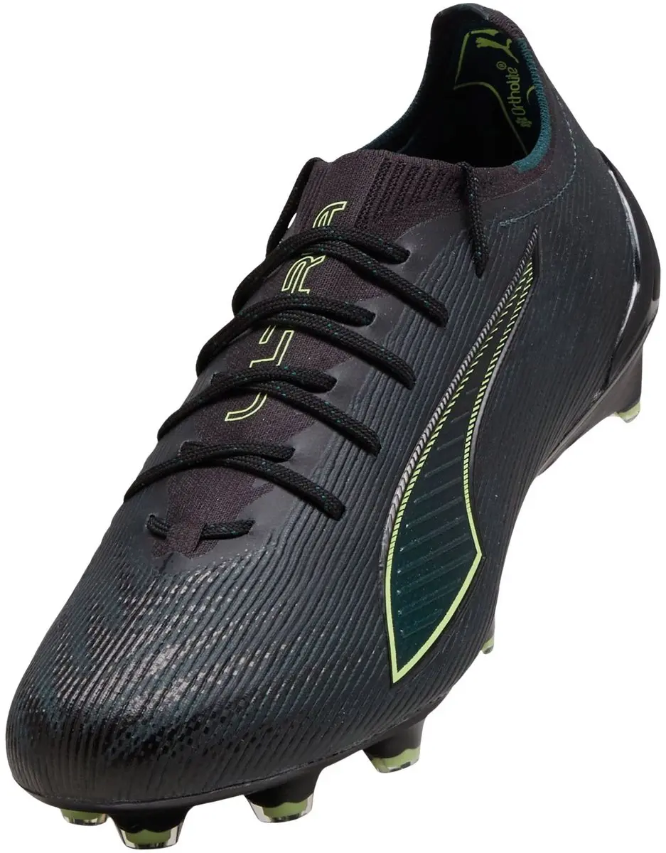 PUMA Ultra 6 Ultimate FG Voetbalschoenen 47 - Zwart/Groen - afbeelding 6 van 6