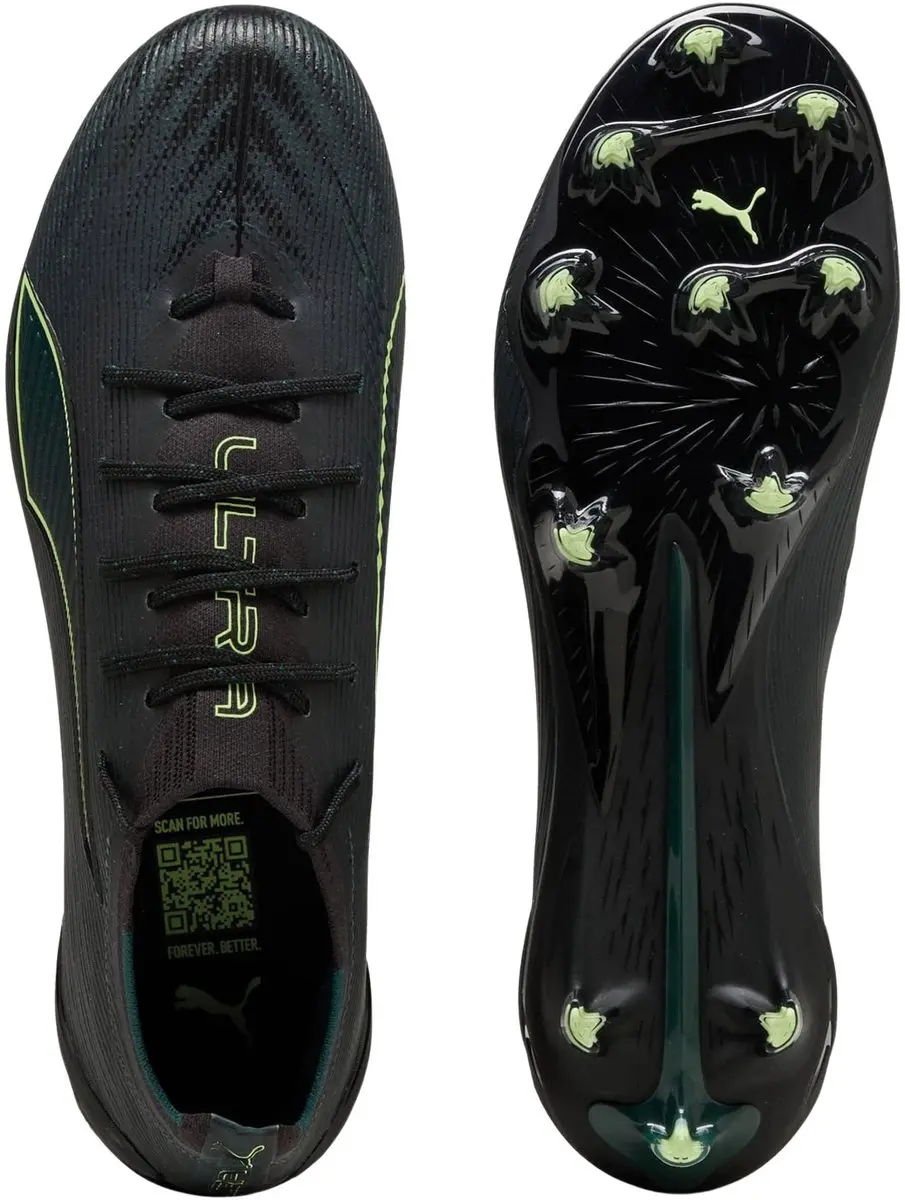 PUMA Ultra 6 Ultimate FG Voetbalschoenen 47 - Zwart/Groen