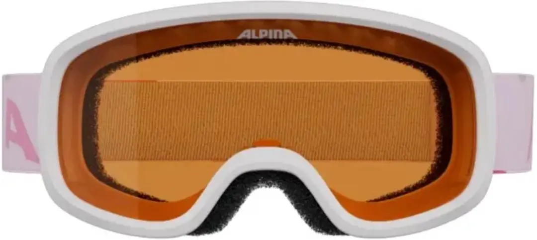 Alpina Carvy 3.0 Junior Skibril - Roze - Oranje lens