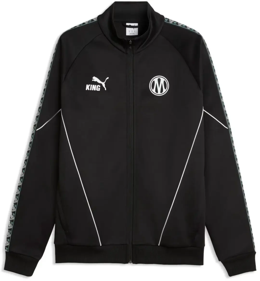 PUMA OM Tracksuitjack King Anthem 2026/27 - XL - Zwart