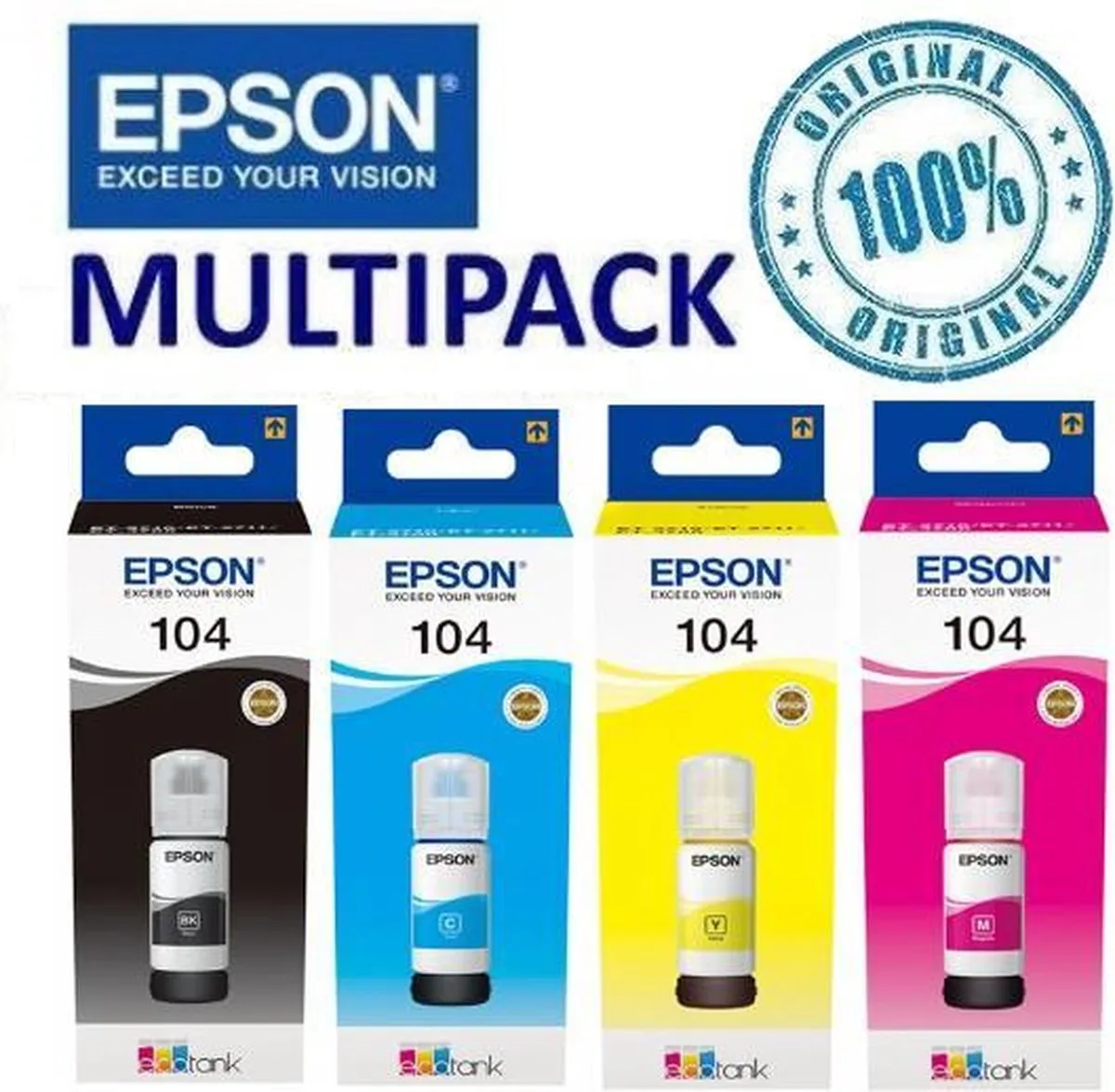 Epson Ecotank C13T00P140PACK Multipack