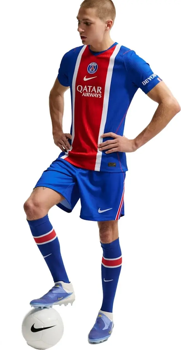 Nike Paris Saint-Germain Wedstrijdshort II1965-417 - Maat L - Blauw