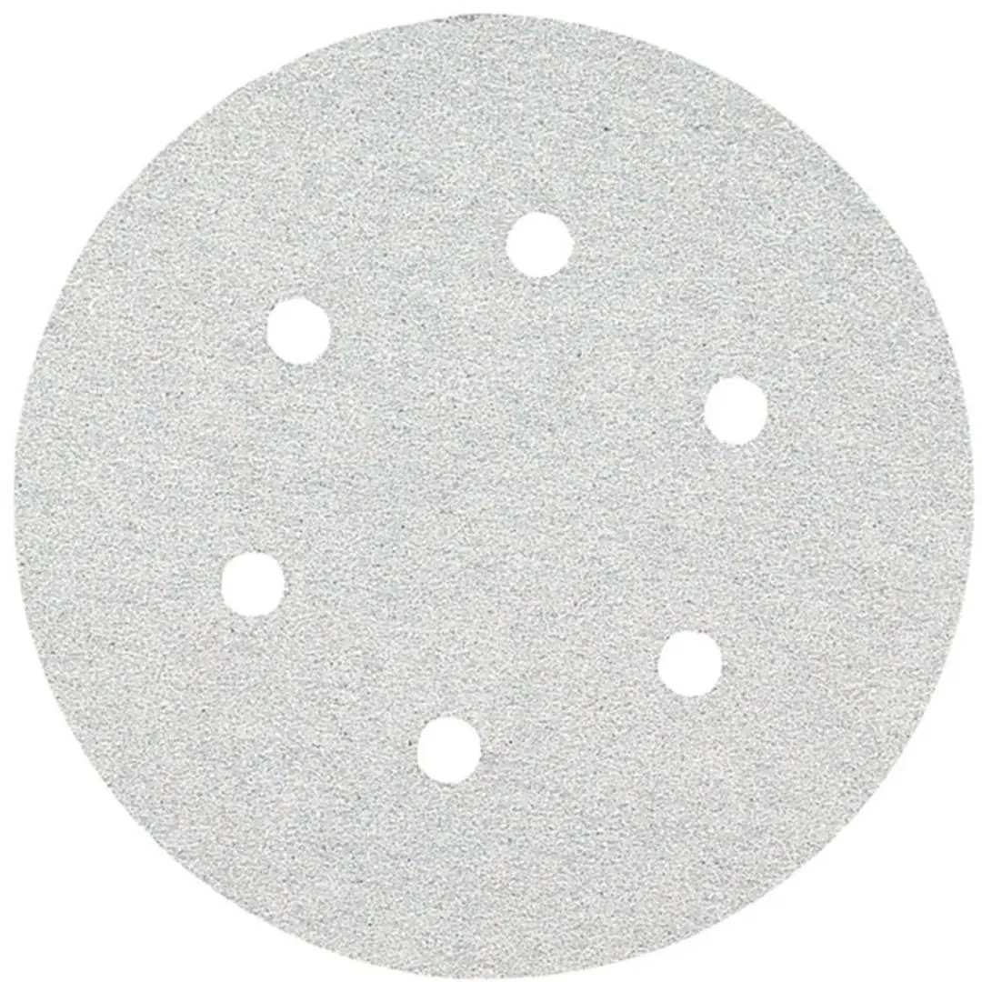 Hikoki Schuurschijf Ø150mm K320 Velcro - 10 Stuks - Wit - afbeelding 6 van 6