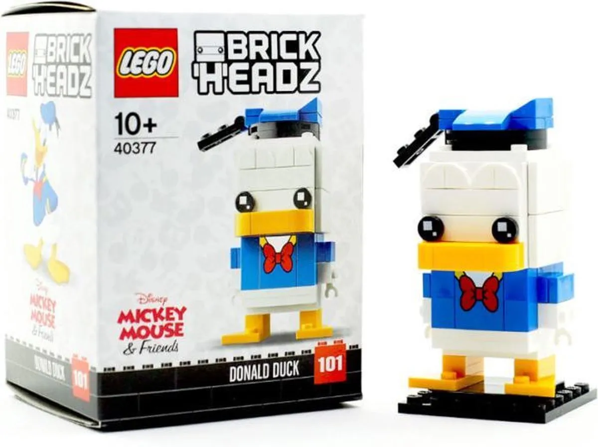 LEGO BrickHeadz Donald Duck 40377 - 90 Stenen - afbeelding 3 van 3