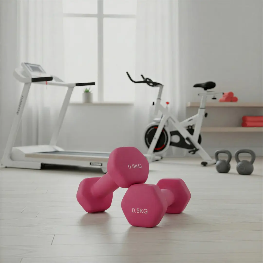 Songmics SYL61PK Halterset 2x 0,5kg - Neonroze