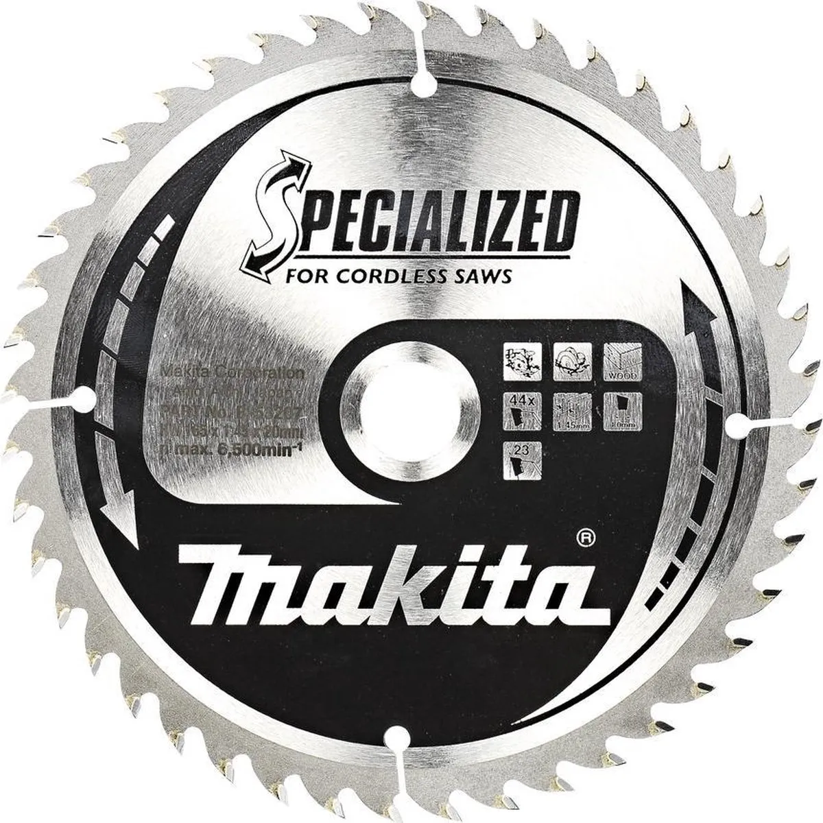Makita B-53229 Cirkelzaagblad Hout 165mm - 44 Tanden