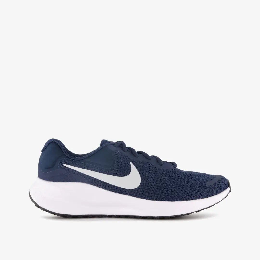 Nike Revolution 7 Heren Hardloopschoenen - Maat 47 - Blauw