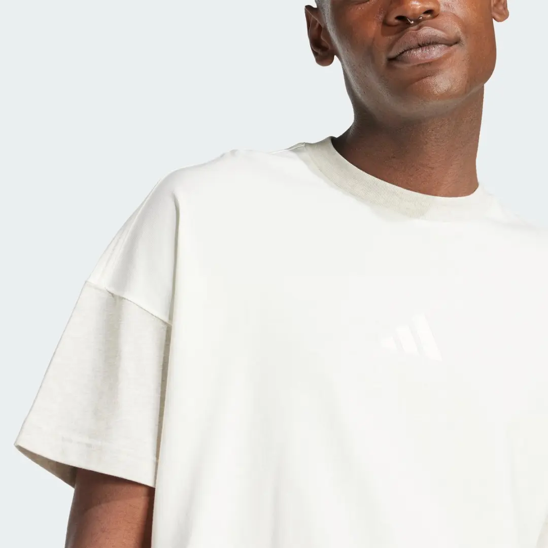 Adidas All Szn Colorblock T-shirt JJ3679 - Wit