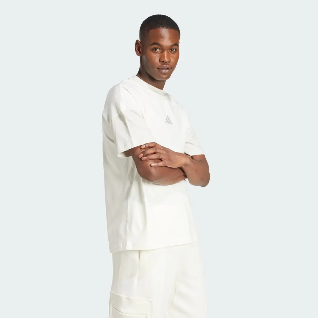 Adidas All Szn Colorblock T-shirt JJ3679 - Wit