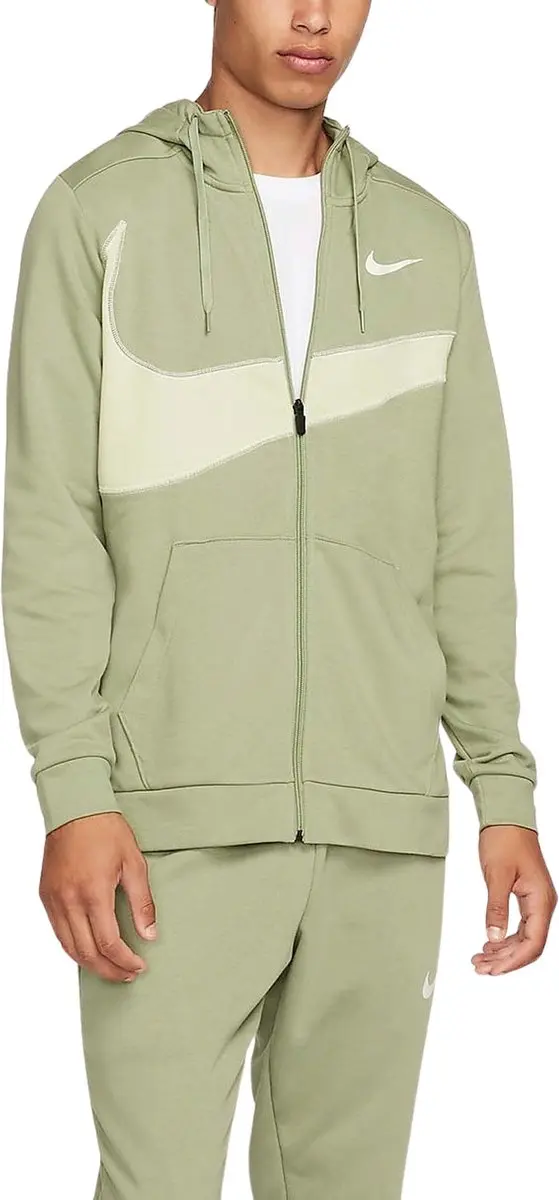 Nike Hooded Sweatvest FB8575-386 - S - Lichtgroen