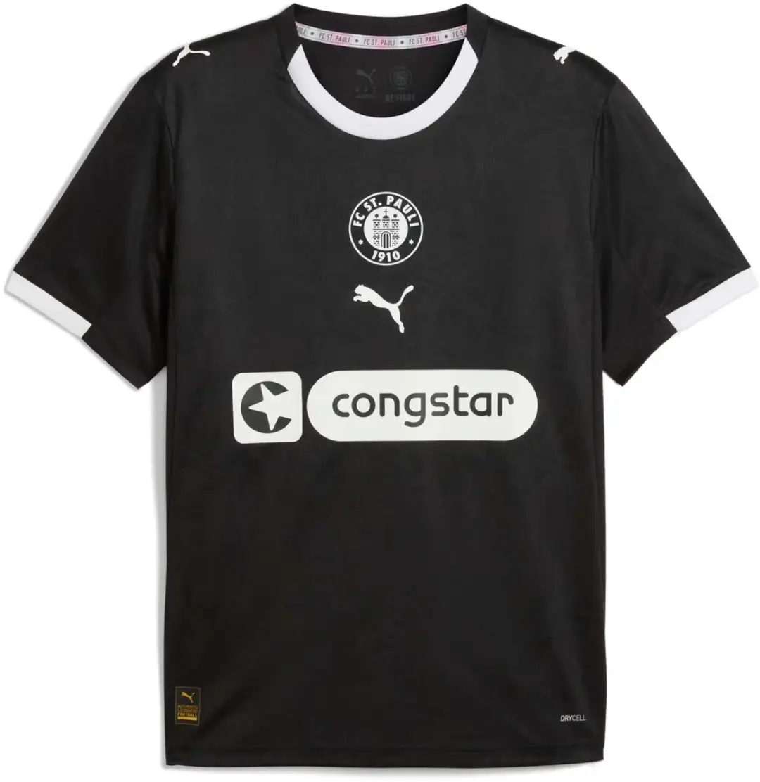 PUMA Derde Shirt FC St. Pauli 2025/26 - 3XL - Zwart