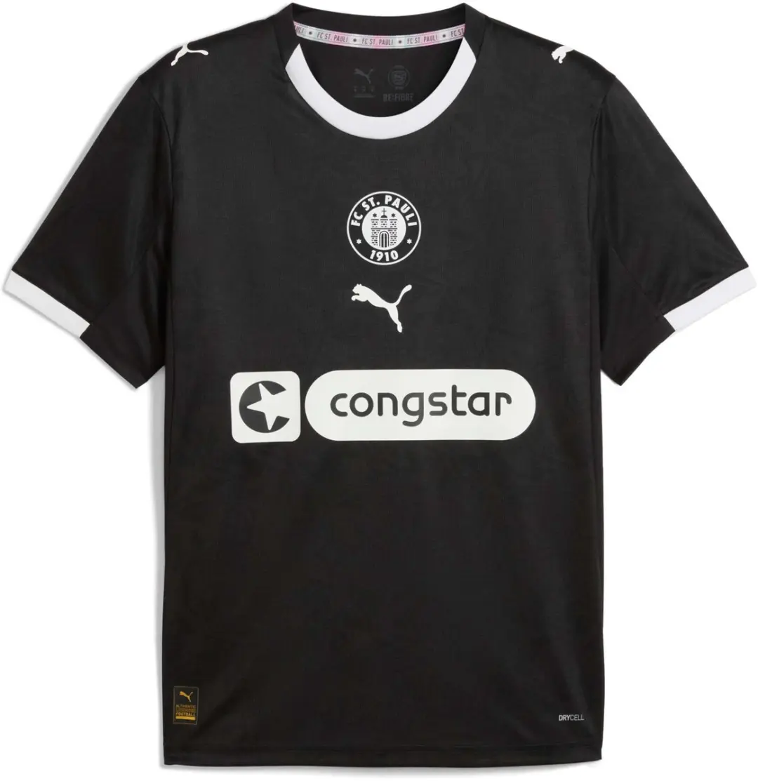 PUMA Derde Shirt FC St. Pauli 2025/26 - 3XL - Zwart
